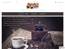 Tablet Screenshot of nataliescoffee.com